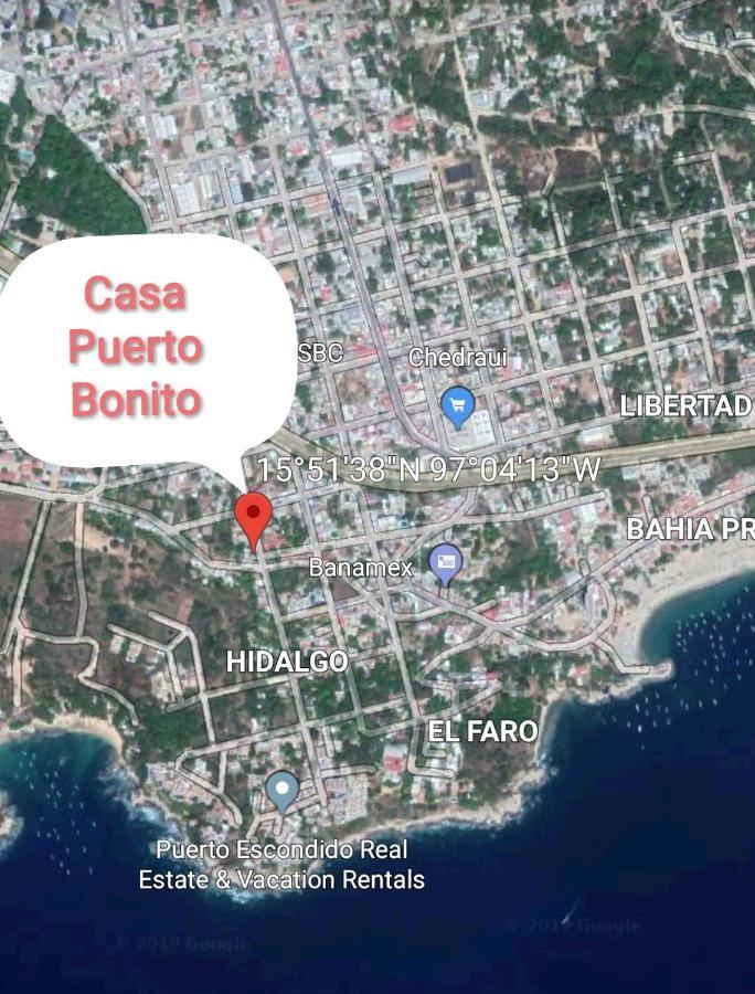 Casa Puerto Bonito & Private Coworking Hotel Puerto Escondido  Kültér fotó