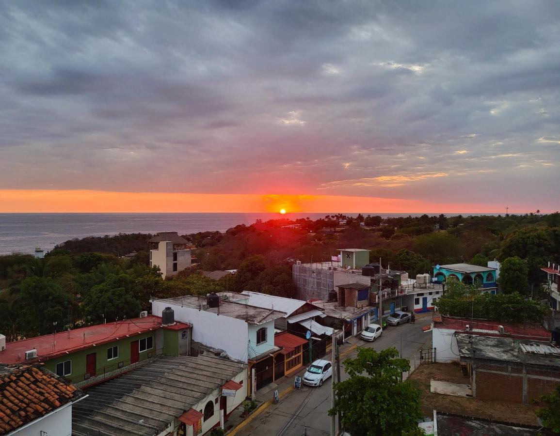 Casa Puerto Bonito & Private Coworking Hotel Puerto Escondido  Kültér fotó
